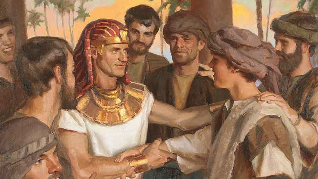 Dios levantó a José para ser presidente en Egipto. 