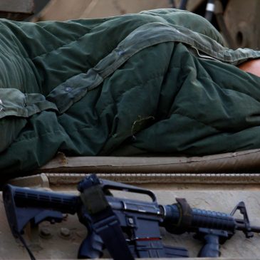 Sleeping Christian soldiers.