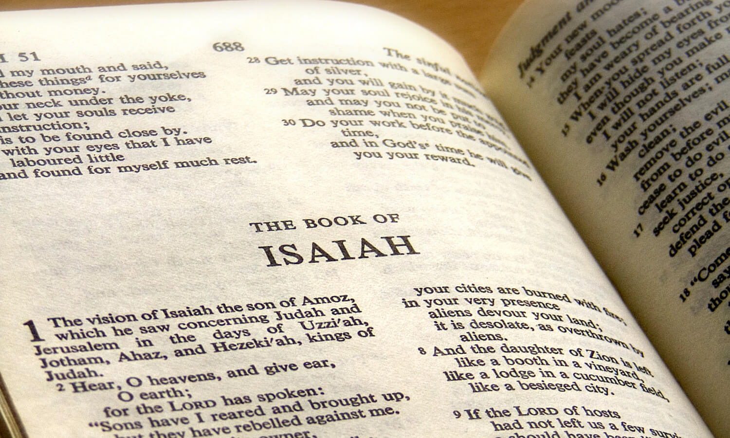 12 promessas maravilhosas para você de Isaías capítulo 65