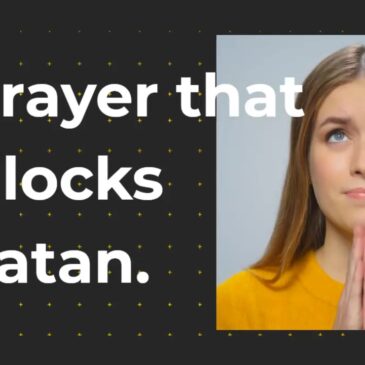 Prayer that Blocks Satan Youtube video