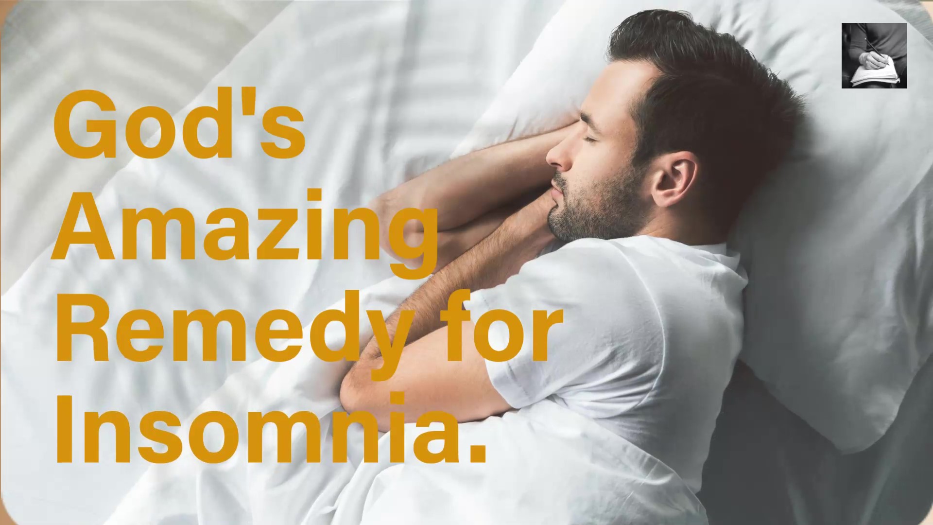 God's Amazing Remedy for Insomnia