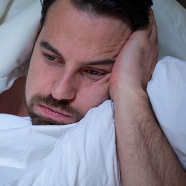 The spiritual meaning of being sleepless in bed.