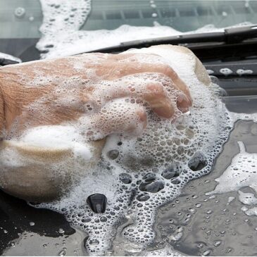 Attending a church service is like washing your car.