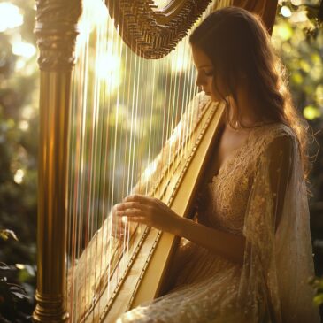 God will give you a harp in heaven