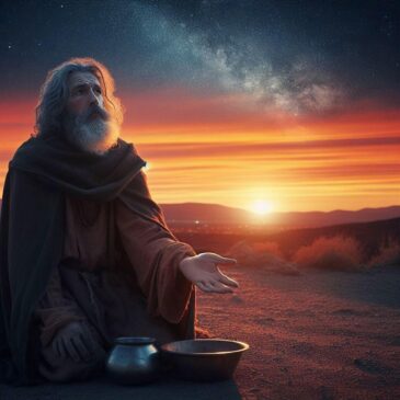 How Christians treat God like a street beggar