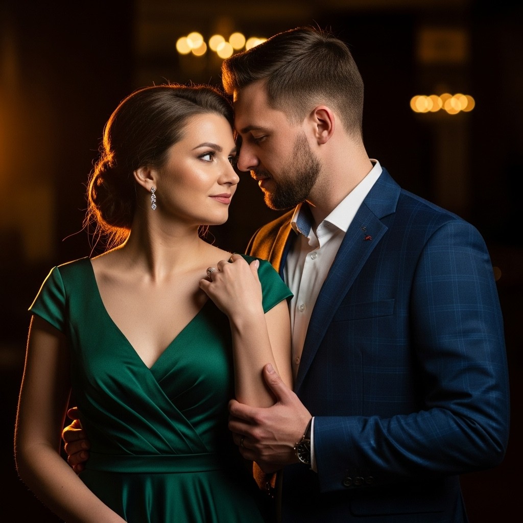 Alt=It is better to be happy with the woman God gave you.
