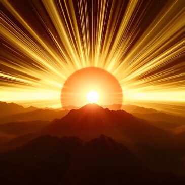 The day God appeared as a glorious rising sun!