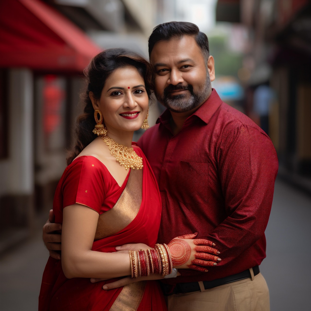 Alt=People will honor a man whose wife is elegantly dressed