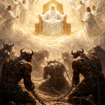 Drag demons tormenting you to God’s court in heaven