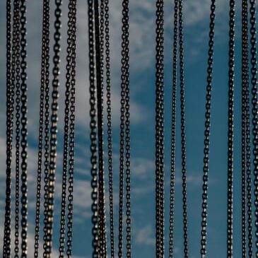 God’s supernatural chains that bind demons.