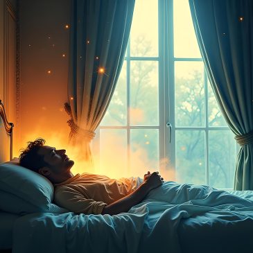 The Lord forced me out of bed to pray!