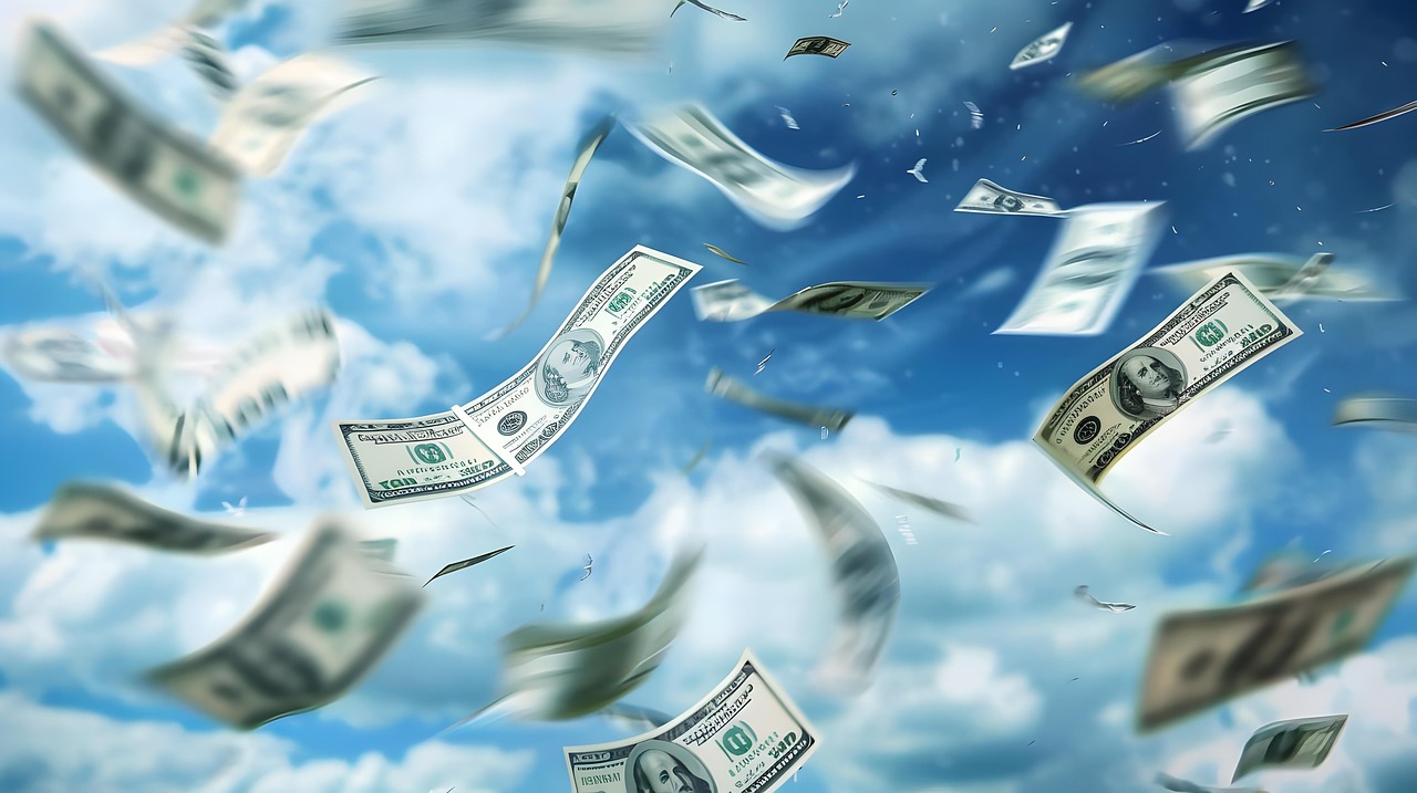 Alt=God always sends your riches from heaven, but Satan steals them.