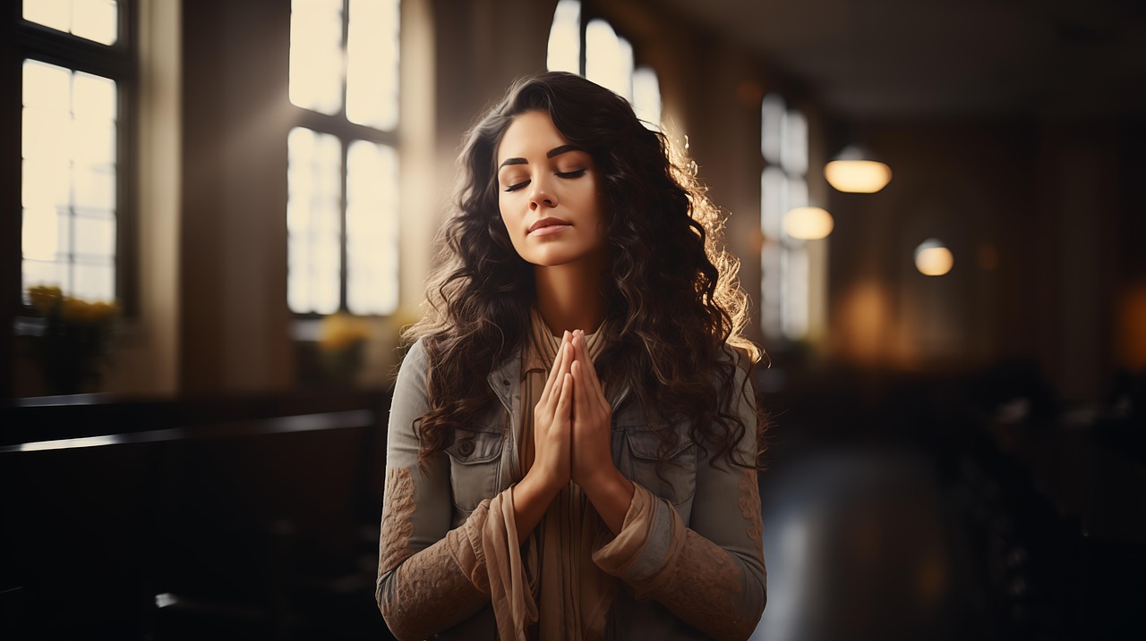 Alt=You are under spiritual attack if your mind wanders during worship.