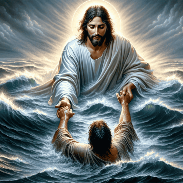 Call upon His name, and He will calm the storms of your life.