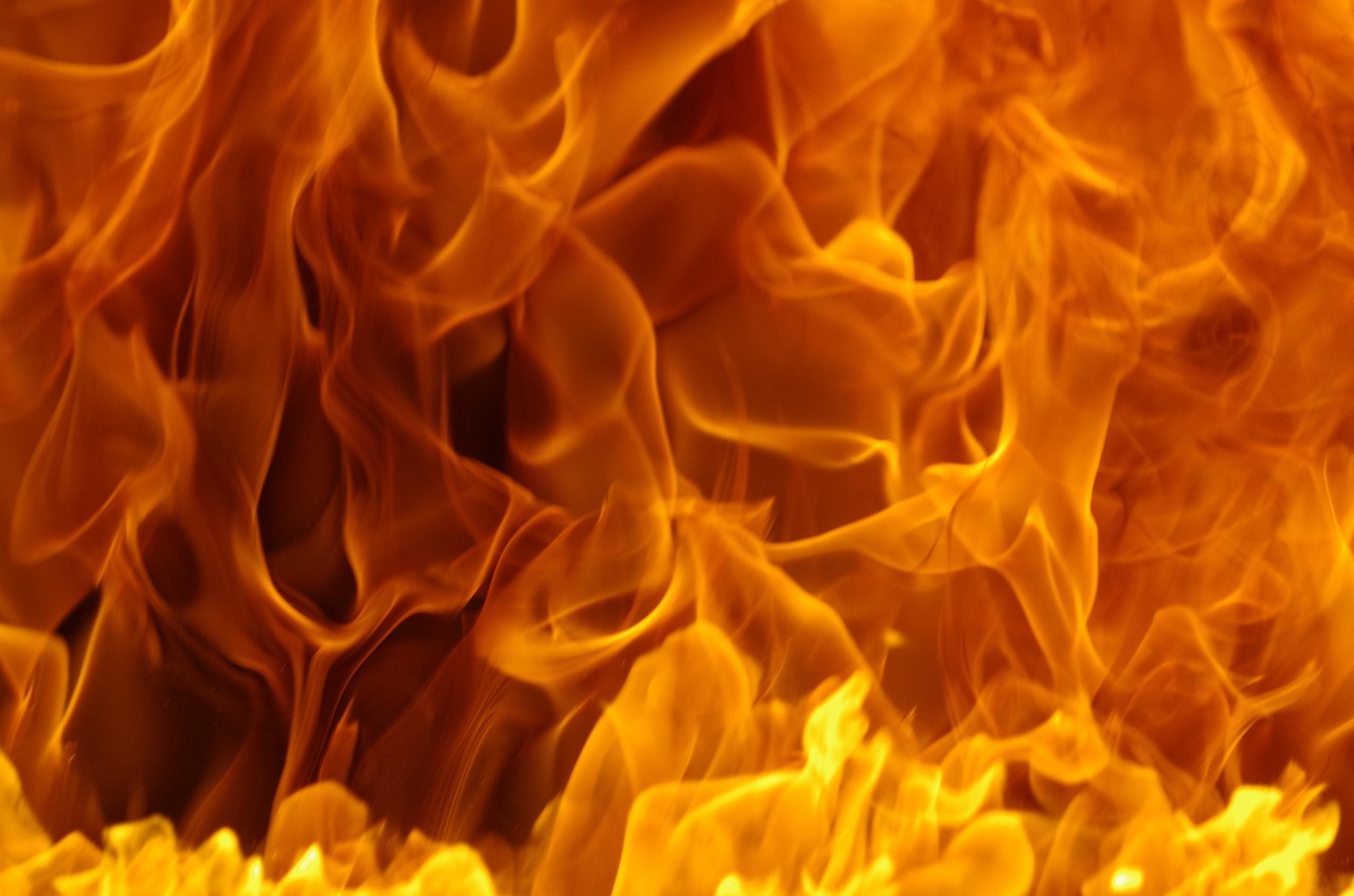 Alt=I was reading the Bible, and the room burst into flames!
