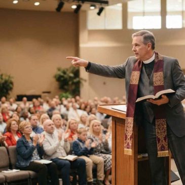 The visiting preacher pointed at me and said, “You, man, God is calling you to serve Him!”
